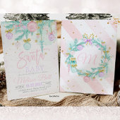 サンタベビーベビーシャワー 招待状