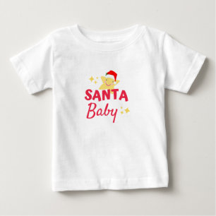 サンタベビーベビー ベビーTシャツ