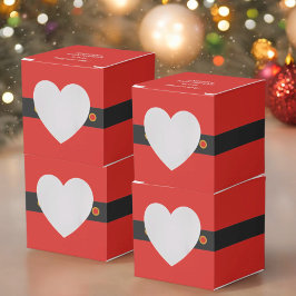 サンタベビーホリデークリスマスディナーパーティー フェイバーボックス