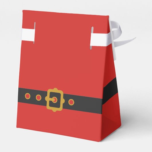 サンタベビーホリデークリスマスパーティー フェイバーボックス (裏面サイド)