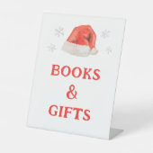 サンタベビーホリデーベビーシャワーブックス&ギフト 台座サイン (正面)