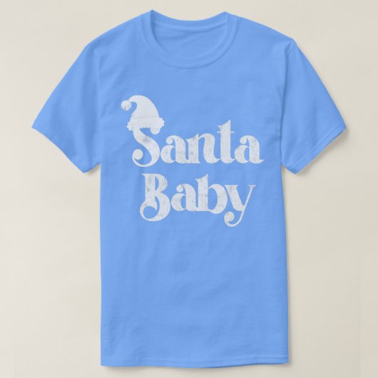 サンタベビーヴィンテージルック Tシャツ (デザイン正面)
