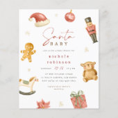 サンタベビー冬クリスマスベビーシャワー予算 (正面)