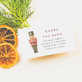 サンタベビー冬クリスマスベビーシャワー エンクロージャーカード