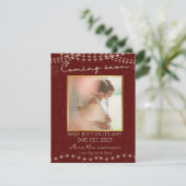 サンタベビー妊娠のお知らせ シーズンカード (スタンド正面)