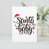 サンタベビー妊娠発表クリスマスサンタ (スタンド正面)