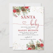 サンタベビー招待状 招待状 (正面)