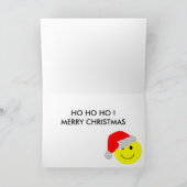 サンタベビー顔クリスマスカード シーズンカード (内部)