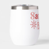 サンタベビー-おもしろいホリデータイポグラフィデザイン (正面)