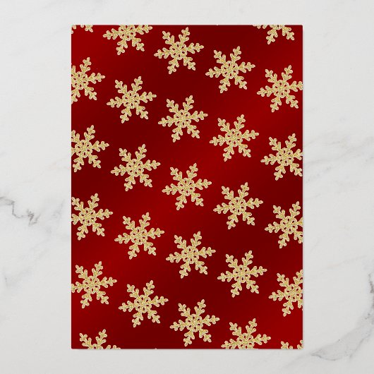 サンタベビー |クリスマスベビーシャワーありがとうございま実在す 箔招待状 (裏面)