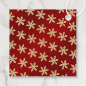 サンタベビー |クリスマスベビーシャワー フェイバータグ (裏面)