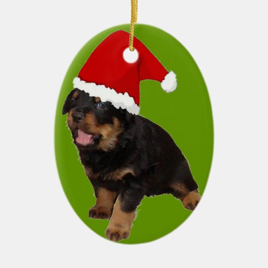 サンタベビー セラミックオーナメント (正面)