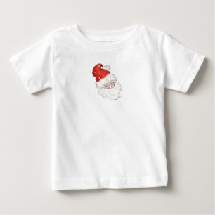 サンタベビー ベビーTシャツ