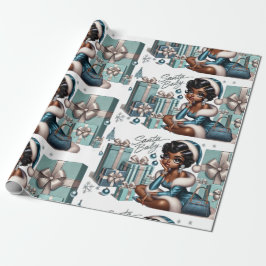 サンタベビー ラッピングペーパー