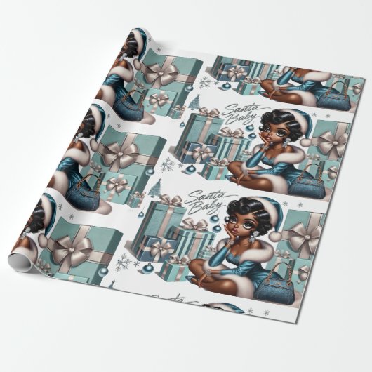 サンタベビー ラッピングペーパー (アンロールド)