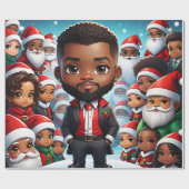 サンタベビー!ラッピング ラッピングペーパー (フラット)