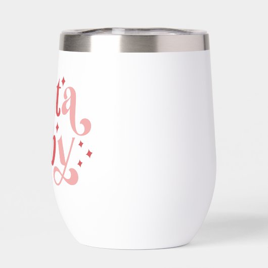 サンタベビー-レトロクリスマスタイポグラフィ (背面)