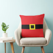 サンタベリーベルトバックルかわいいおもしろいホリデークリスマス クッション (椅子)