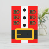 サンタベルトクリスマスカード シーズンカード (スタンド正面)