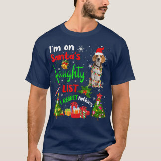 サンタベーグル私はサンタリストのいけなクリスマスツリーに Tシャツ