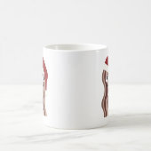 サンタベーコン コーヒーマグカップ (中央)