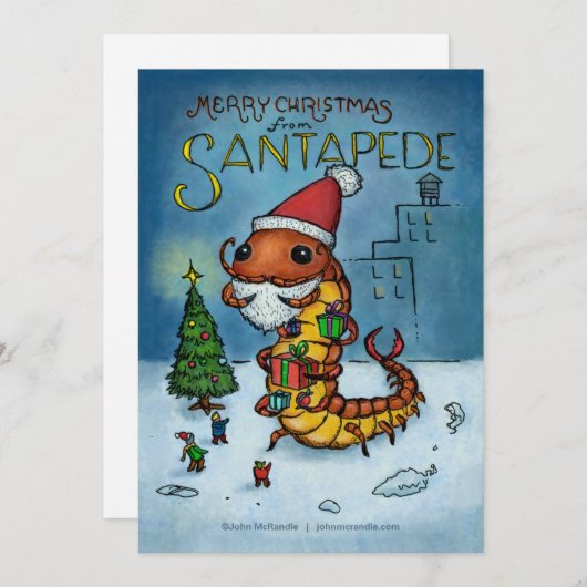 サンタペデ カード (正面/裏面)