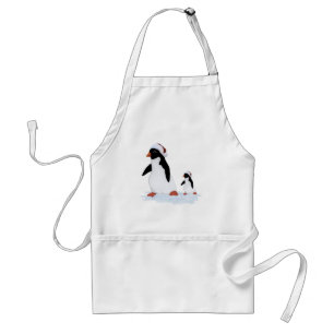サンタペンギンズエプロン スタンダードエプロン