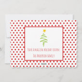 サンタペンギントナカイ極熊クリスマスカード シーズンカード (裏面)