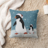 サンタペンギン枕 クッション (ブランケット)