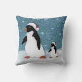 サンタペンギン枕 クッション (裏面)