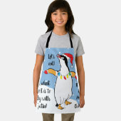 サンタペンギン エプロン (インサイチュ)