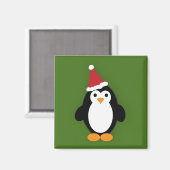 サンタペンギン マグネット (正面/裏面)