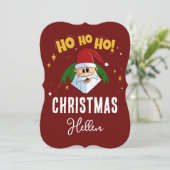 サンタホおもしろいホホホホクリスマスウィズ シーズンカード (スタンド正面)