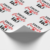 サンタホお気に入りのクリスマスおもしろいクリスマス ラッピングペーパー (角)