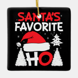 サンタホお気に入りのー セラミックオーナメント