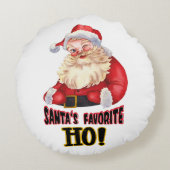 サンタホお気に入りのー ラウンドクッション (裏面)