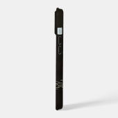 サンタホッキョクグマ iPhone 15ケース (左側面)