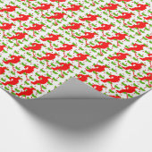 サンタホッケー ラッピングペーパー (角)