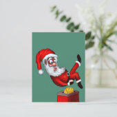 サンタホットお尻 シーズンポストカード (スタンド正面)