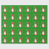 サンタホホホホからクリスマスのホーム! ラッピングペーパー (フラット)