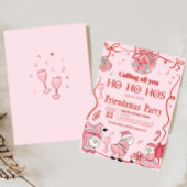 サンタホホホホフスフレンドスマおもしろいスクリスマスパーティー 招待状