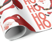 サンタホホホホホクリスマスラッピング紙 ラッピングペーパー (ロールコーナー)