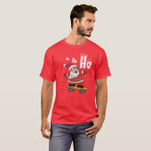 サンタホホホホホホクリスマス Tシャツ (正面フル)
