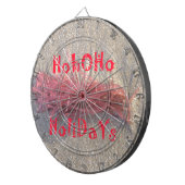 サンタホホホホホメリークリスマスビーチ色 ダーツボード (正面右)