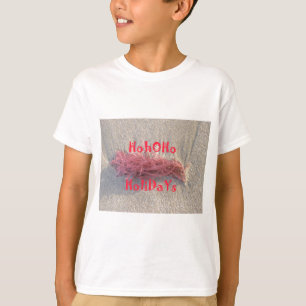 サンタホホホホホメリークリスマスビーチ色 Tシャツ