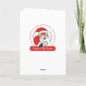 サンタホリデイカードハロウィーン カード (裏面)