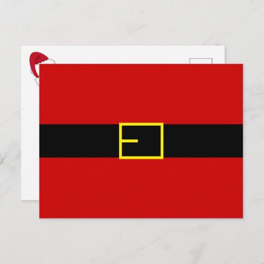 サンタホリデイポストカード ポストカード (正面/裏面)