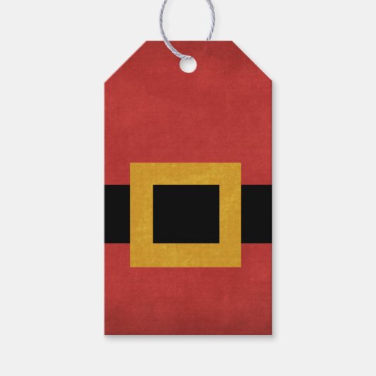 サンタホリデーギフトラベル ギフトタグ (正面)