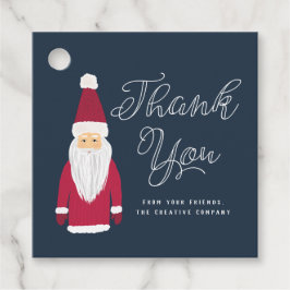 サンタホリデーサンキューギフトエクスチェンジ海軍 フェイバータグ