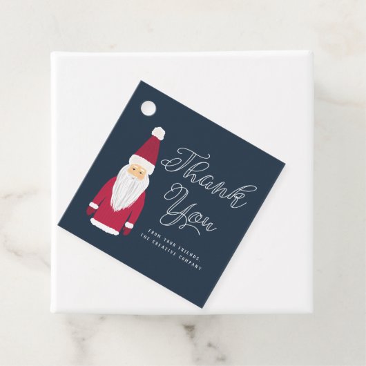 サンタホリデーサンキューギフトエクスチェンジ海軍 フェイバータグ (インサイチュ)